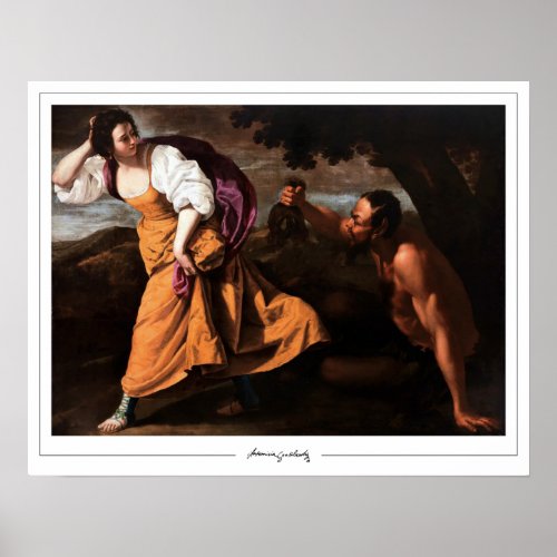 Artemisia Gentileschi Zedign Art Poster 42