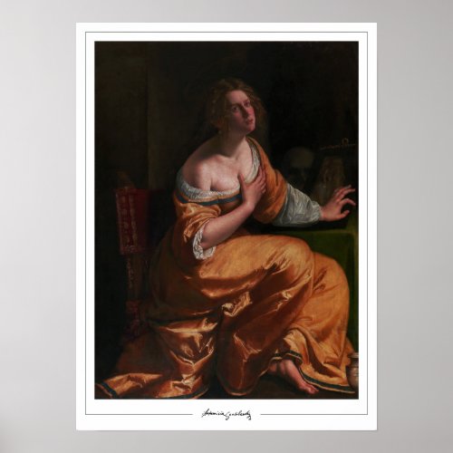 Artemisia Gentileschi Zedign Art Poster 48