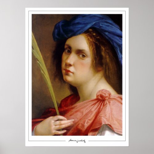 Artemisia Gentileschi Zedign Art Poster 64