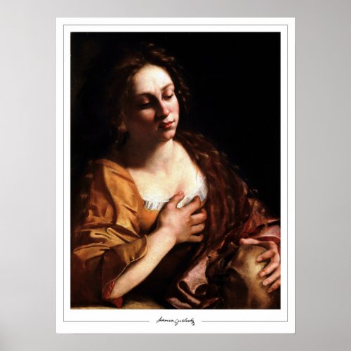 Artemisia Gentileschi Zedign Art Poster 77