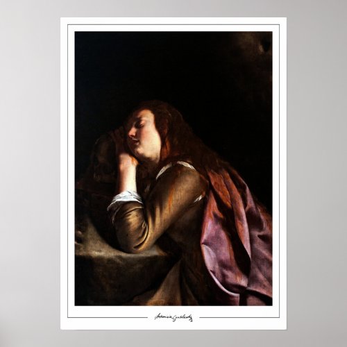 Artemisia Gentileschi Zedign Art Poster 81