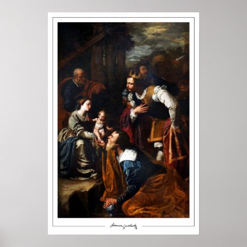 Artemisia Gentileschi Zedign Art Poster 83