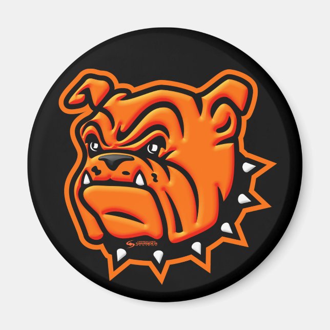Artesia "Big Bulldog" Magnet (Front)