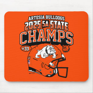 Artesia Bulldogs 2025 State Champs Mouse Pad