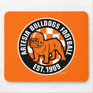 Artesia Bulldogs Football Est. 1909 Mousepad