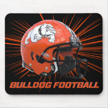 Artesia Bulldogs Football Helmet  Mouse Pad