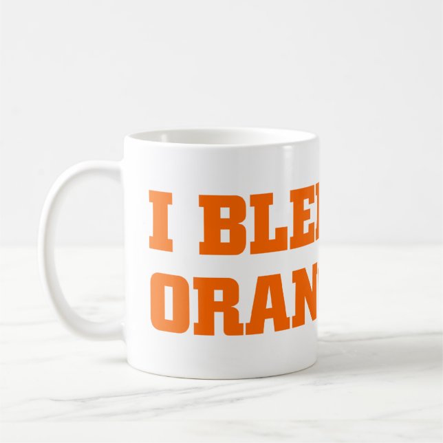 Artesia Bulldogs "I Bleed Orange" Mug (Left)