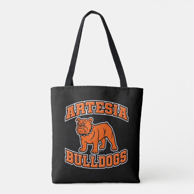 Artesia Bulldogs "Orange Dog" Tote (Back)
