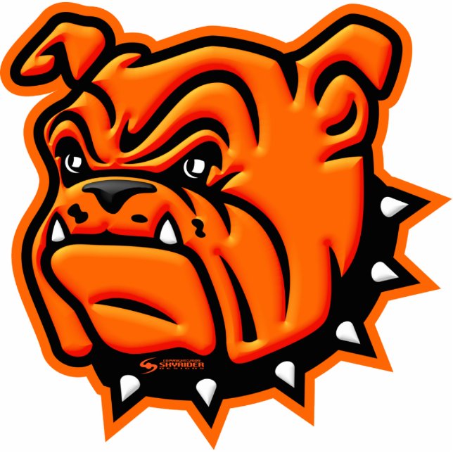 Artesia Bulldogs Pin Statuette (Front)