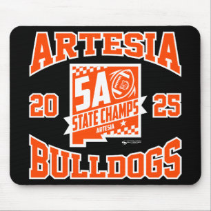 Artesia Bulldogs State Champs Logo Mouse Pad