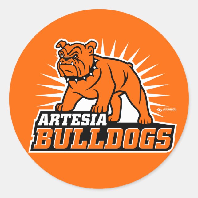 Artesia Bulldogs Sticker (Front)