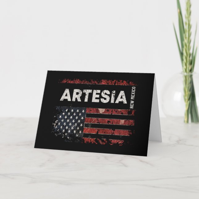 Artesia New Mexico Card (Front)