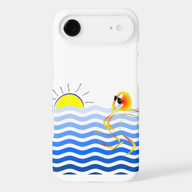 Artful Beach Phone Case (Back)