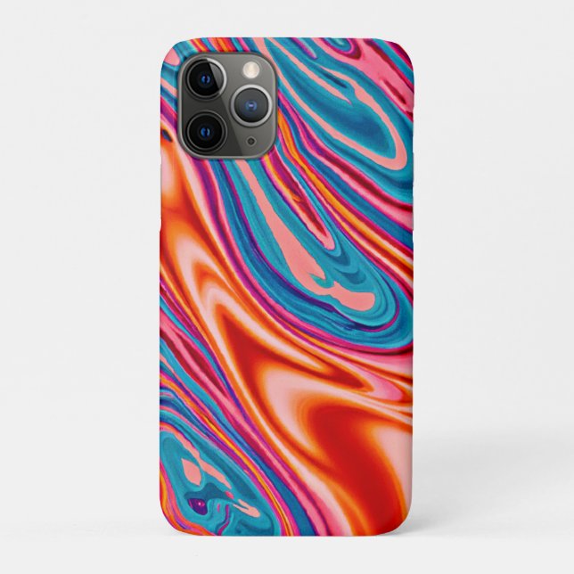 Artful Color Scheme Case-Mate iPhone Case (Back)