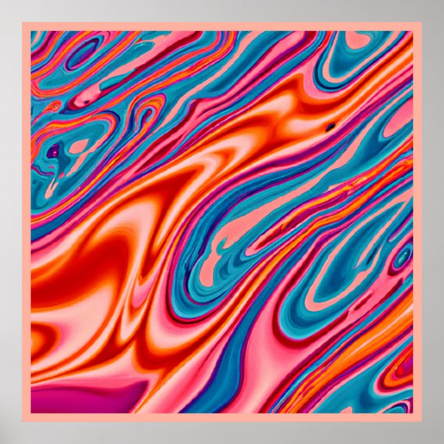 Artful Color Scheme Poster (Front)