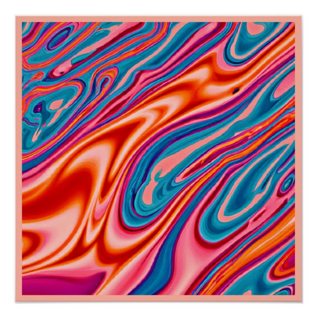 Artful Color Scheme Poster (Front)