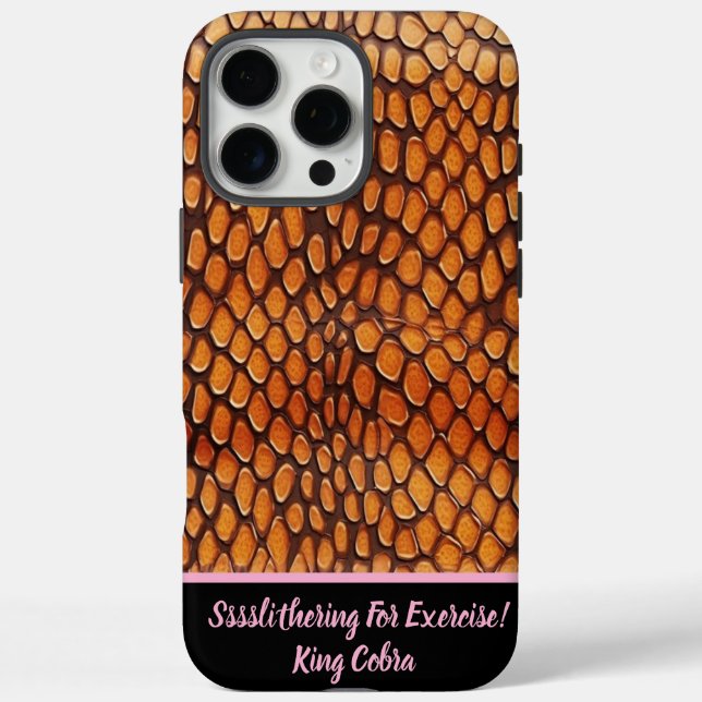 Artful display of intricate snakeskin Case-Mate iPhone case (Back)