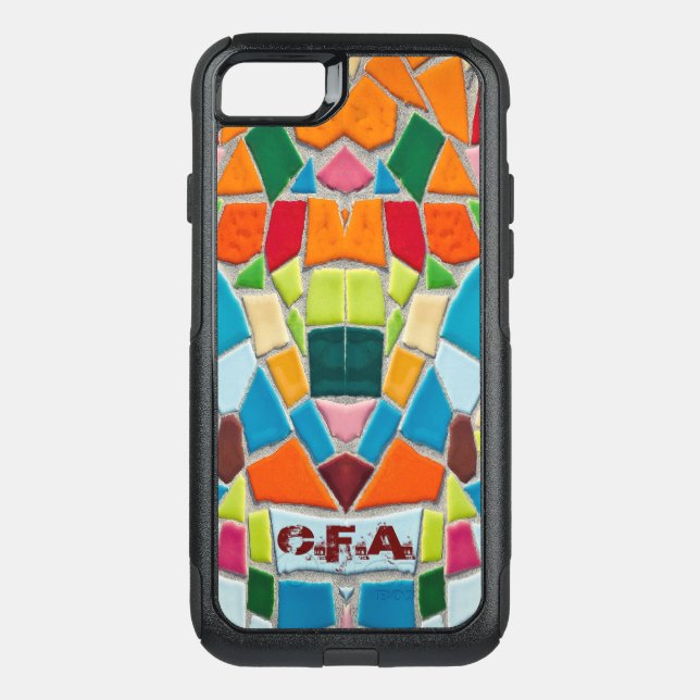 Artful Mosaic Otterbox iPhone Case (Back)