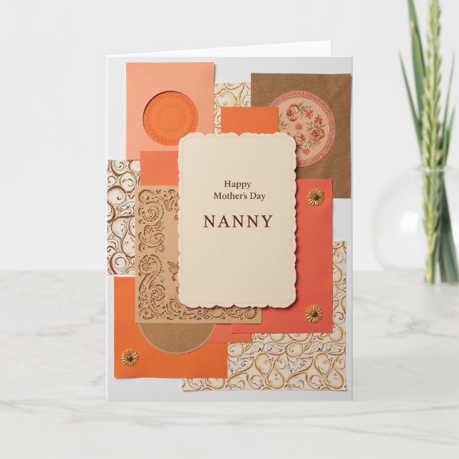 Artful Mothers Day Card (Front)