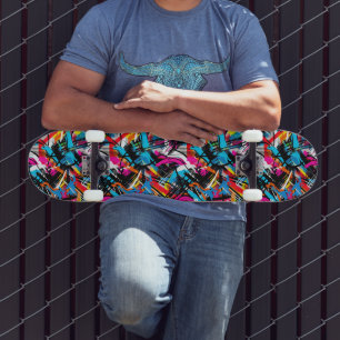 Artful Print Skateboard