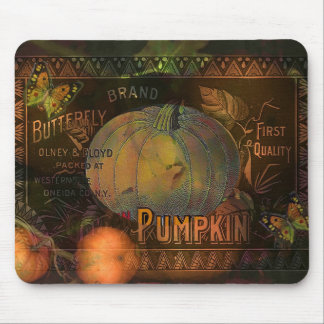 Artful Pumpkins Thanksgiving Mouse Pad