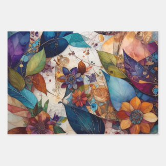 Artful Sampler I Wrapping Paper Sheets
