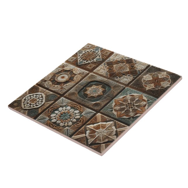 Artful Tile Patterns Displaying Craftsmanship (Side)