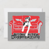 Artgerechte Doggenhaltung (Front)