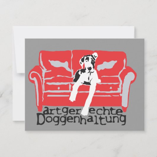 Artgerechte Doggenhaltung (Front)