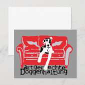 Artgerechte Doggenhaltung (Front/Back)