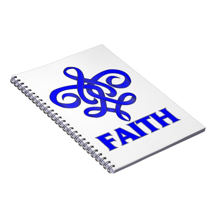 Arthritis Faith Fleur de Lis Ribbon Journals