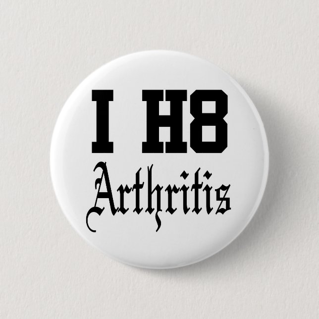 arthritis pinback button (Front)