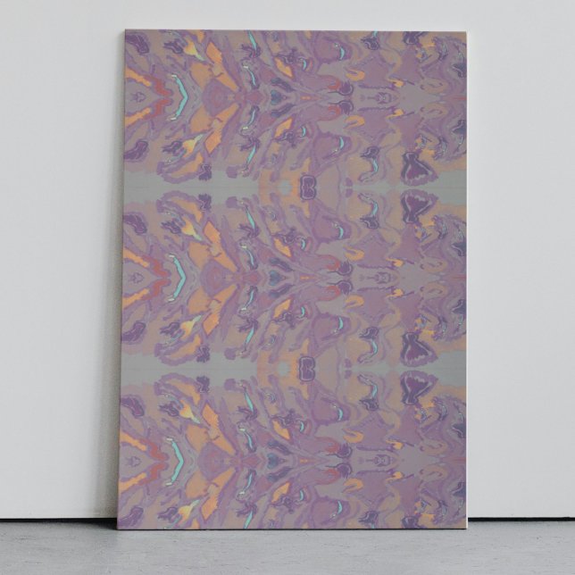 "Arthros" Abstract Watercolor Metal Print (Creator Uploaded)