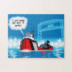 Arthur Anderson back to work Jigsaw Puzzle