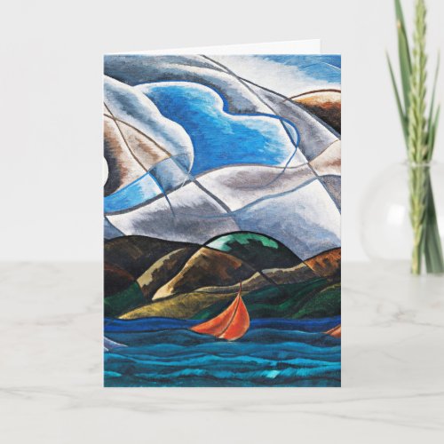 Arthur Dove Clouds and Water Card