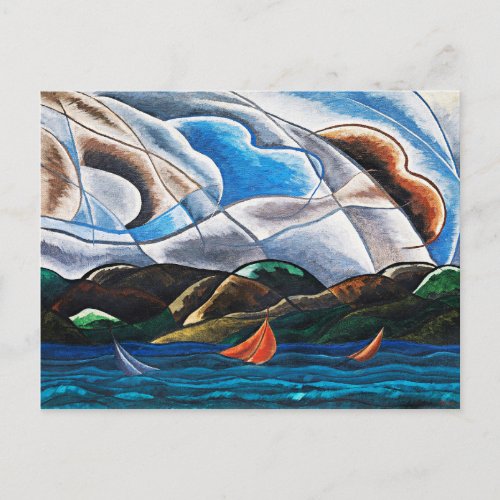 Arthur Dove Clouds and Water Postcard