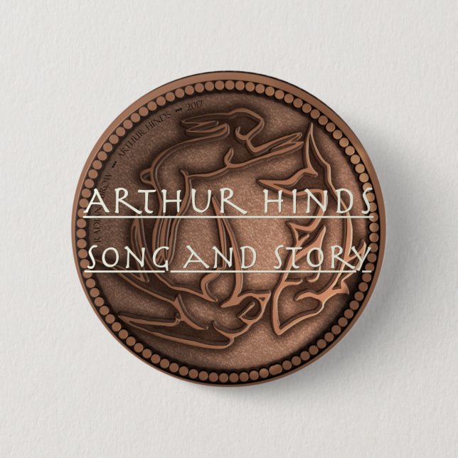 Arthur Hinds Button (Front)