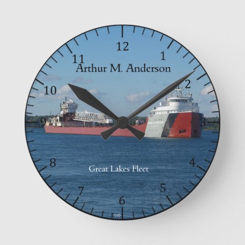 Arthur M Anderson clock
