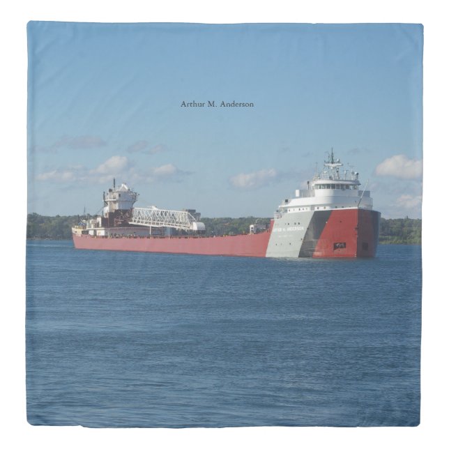 Arthur M. Anderson duvet (Front)