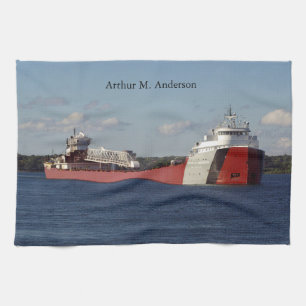 Arthur M. Anderson kitchen towel
