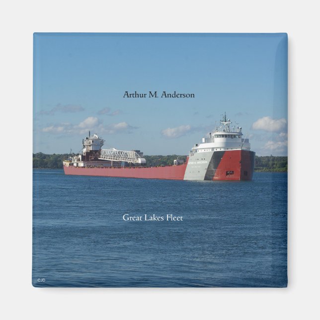 Arthur M. Anderson magnet (Front)