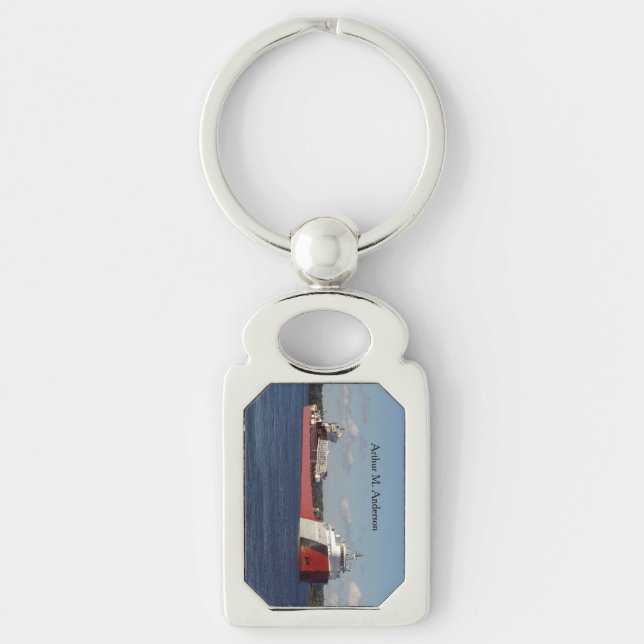 Arthur M. Anderson metal key chain (Front)