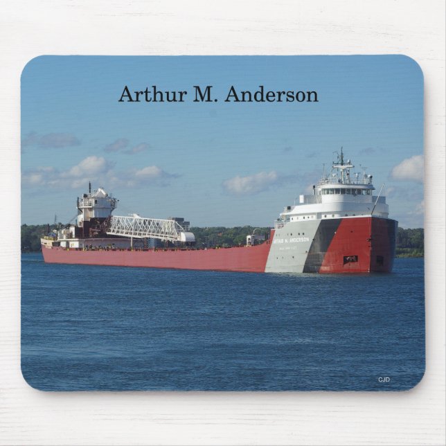 Arthur M. Anderson mousepad (Front)