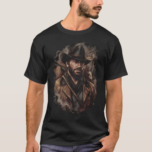 Arthur Morgan Red Dead Redemption 2 Blackwater Hei T-Shirt