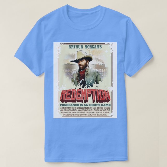 Arthur Morgans Redemption T-Shirt (Design Front)