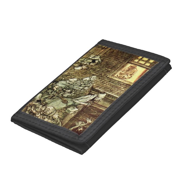 Arthur Rackham - A Christmas Carol - Ghosts Trifold Wallet (Bottom)
