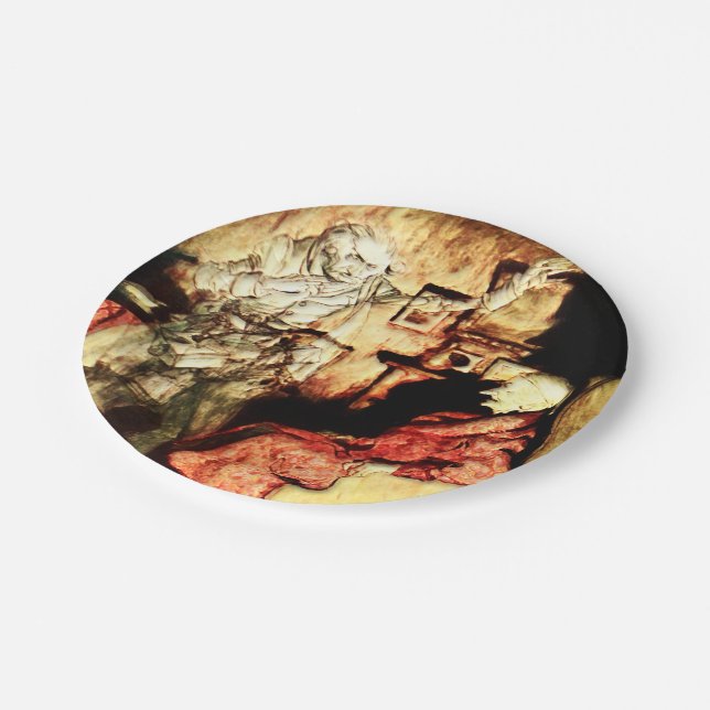 Arthur Rackham - A Christmas Carol - Scrooge Paper Plates (Angled)