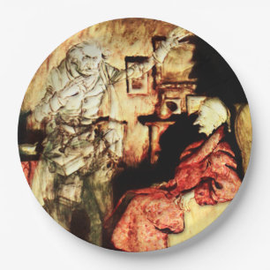 Arthur Rackham - A Christmas Carol - Scrooge Paper Plates