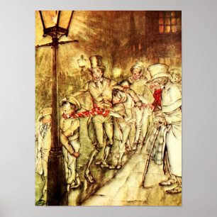 Arthur Rackham - A Christmas Carol - Street Poster