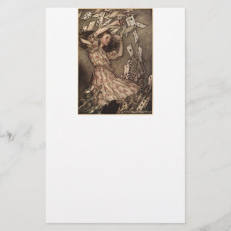 Arthur Rackham Alice in Wonderland Stationary Stationery